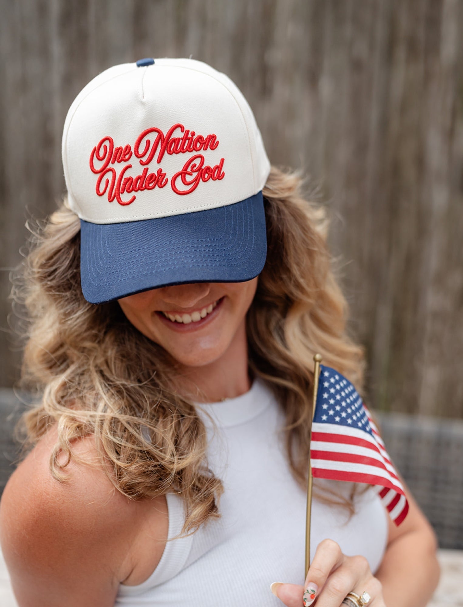 Hat: One Nation Under God