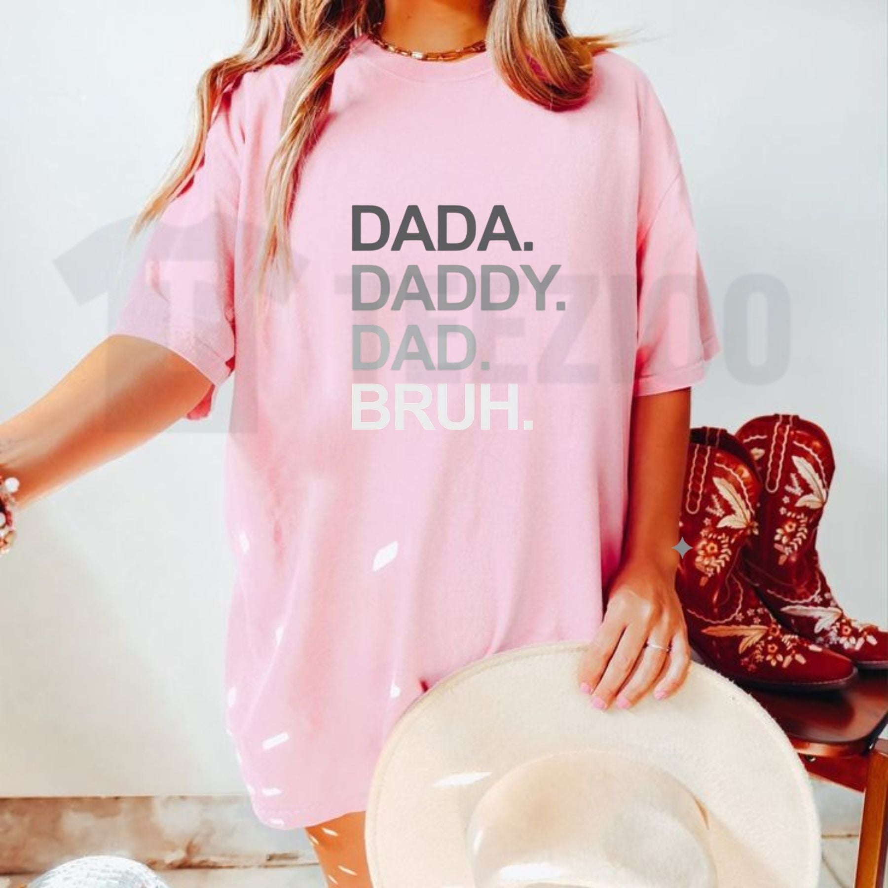Dada Daddy Dad Bruh Golf T-Shirt – Funny Father’s Day Gift for Men, Sarcastic Golfer Husband Graphic Tee