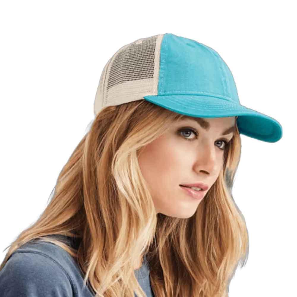 Embroidered Wifey/Hubby Trucker Hat – Anniversary Gift Cap