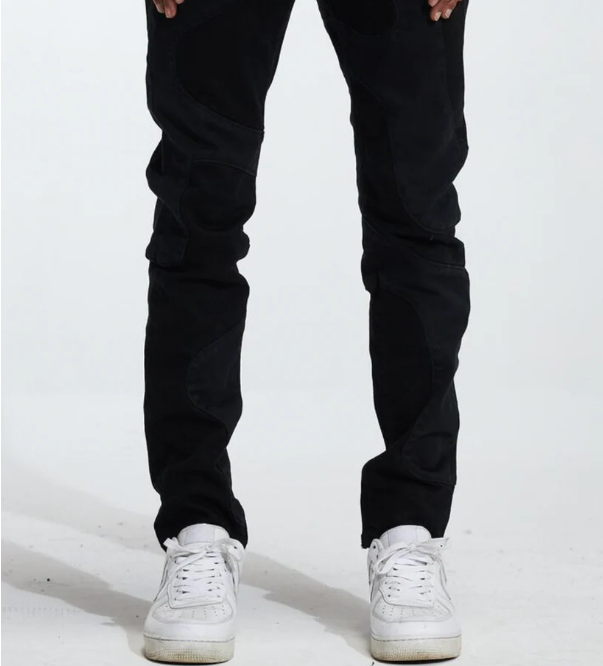 CRYSP DENIM Jeans Black Stacked
