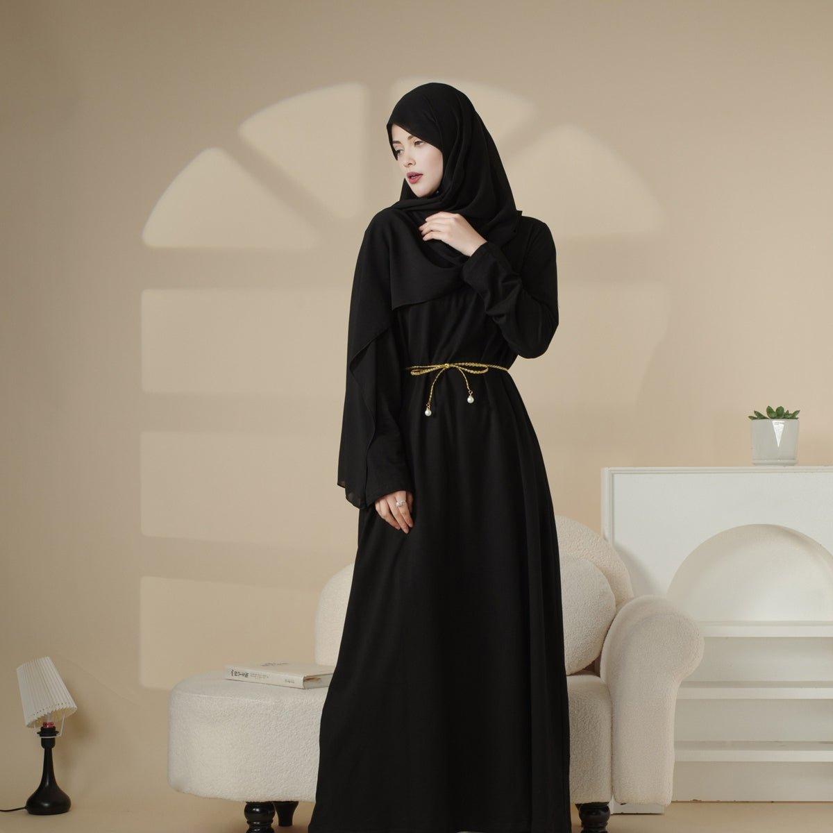 Inner Long Dress With Matching Belt (MA014)