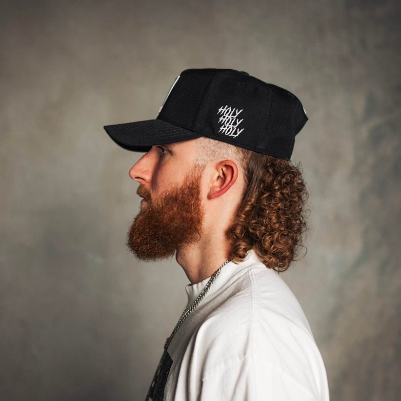[PRE-ORDER - SHIPS BEGINNING OF AUGUST] ‘7’ Premium SnapBack - Black/White